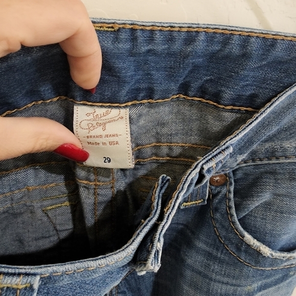 TRUE RELIGION Low Rise Joey Flared Bootcut Jeans Y2K - Picture 3 of 6